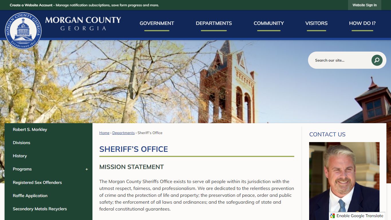 Sheriff’s Office | Morgan County, GA - Official Website